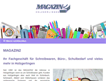 Tablet Screenshot of magazin2.de